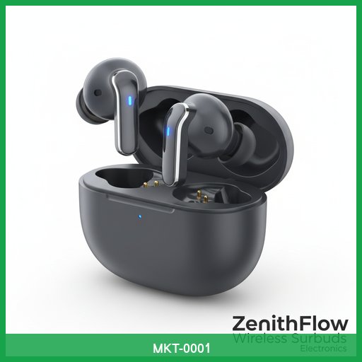 ZenithFlow Wireless Earbuds