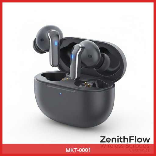 ZenithFlow Wireless Earbuds