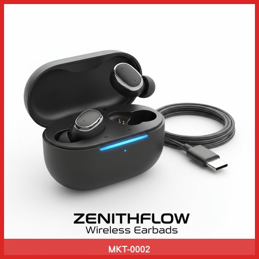 ZenithFlow Wireless Earbuds