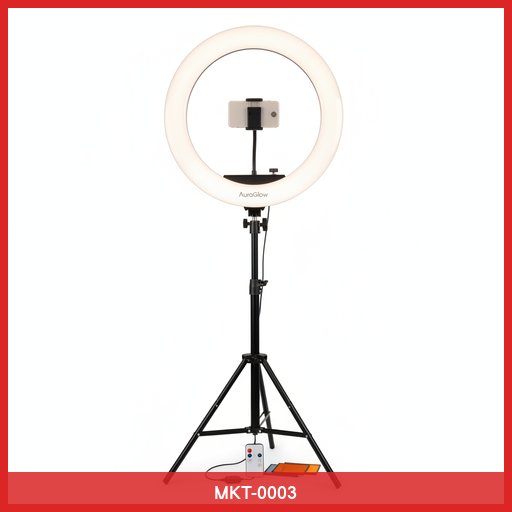AuraGlow LED Ring Light Kit