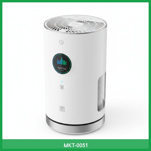 AeroFlow Smart Air Purifier with HEPA Filter