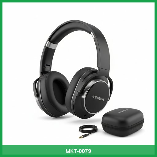 Noise-Cancelling Over-Ear Headphones