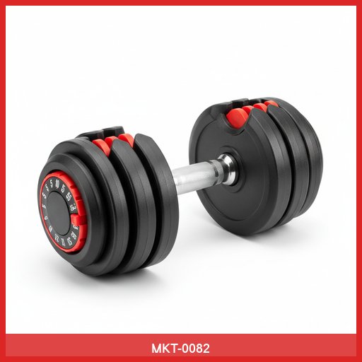Adjustable Dumbbell Set (5-52.5 lbs)