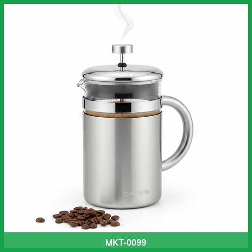 Stainless Steel French Press Coffee Maker