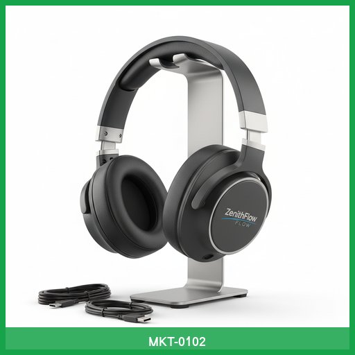 ZenithFlow Wireless Noise-Cancelling Headphones