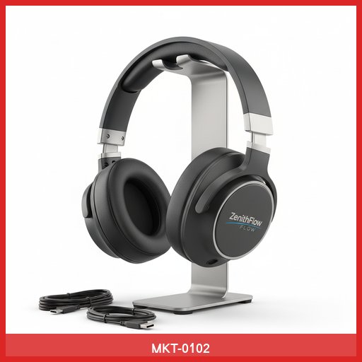 ZenithFlow Wireless Noise-Cancelling Headphones