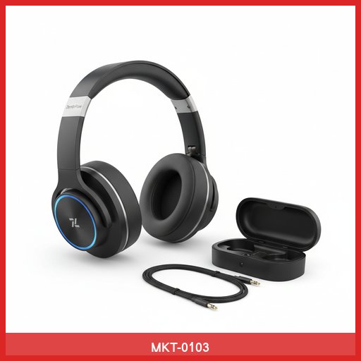 ZenithFlow Wireless Noise-Cancelling Headphones