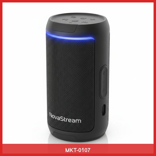 NovaStream Portable Bluetooth Speaker