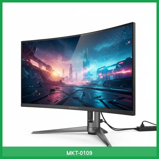 QuantumView 27-inch Curved Gaming Monitor