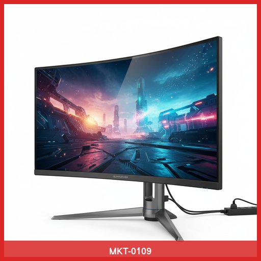 QuantumView 27-inch Curved Gaming Monitor
