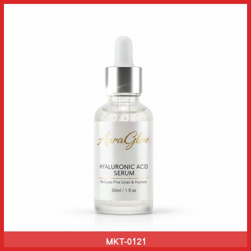 AuraGlow Hyaluronic Acid Serum
