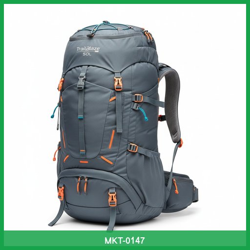 TrailBlaze Hiking Backpack 50L