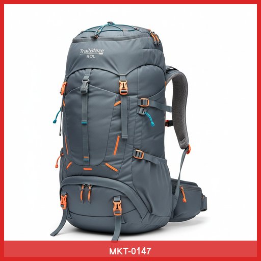 TrailBlaze Hiking Backpack 50L