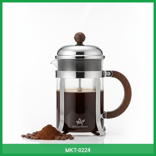 ArtisanBrew French Press Coffee Maker
