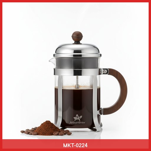 ArtisanBrew French Press Coffee Maker