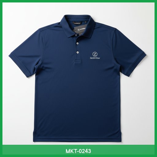 ZenithWear Performance Polo Shirt
