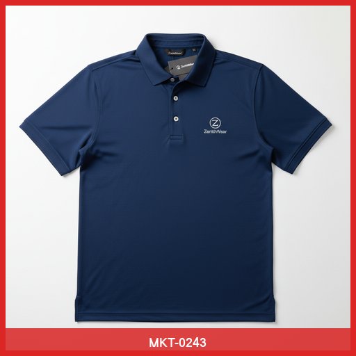 ZenithWear Performance Polo Shirt