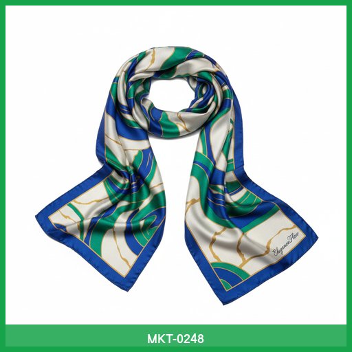 EleganceFlow Silk Scarf