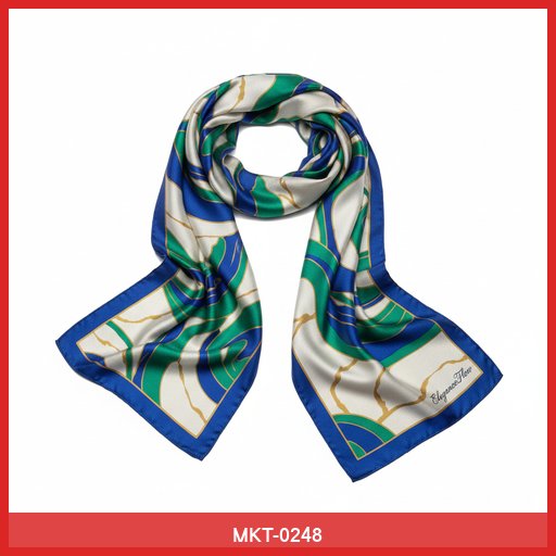 EleganceFlow Silk Scarf