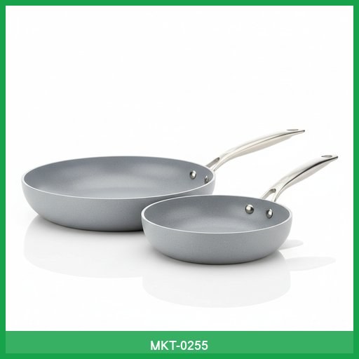 Ceramic Non-Stick Fry Pan Set (2-Piece)
