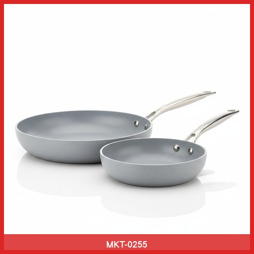Ceramic Non-Stick Fry Pan Set (2-Piece)