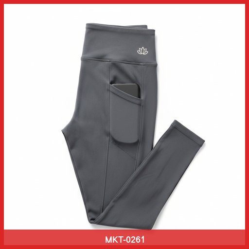 High-Waisted Yoga Leggings with Pockets