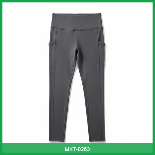 High-Waisted Yoga Leggings with Pockets