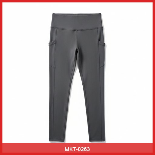 High-Waisted Yoga Leggings with Pockets