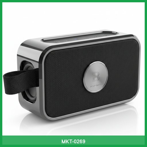 Portable Bluetooth Speaker with Deep Bass