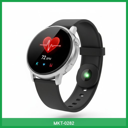 Smartwatch with Heart Rate Monitor