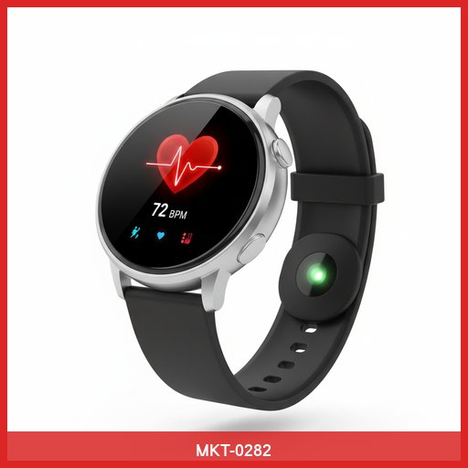 Smartwatch with Heart Rate Monitor