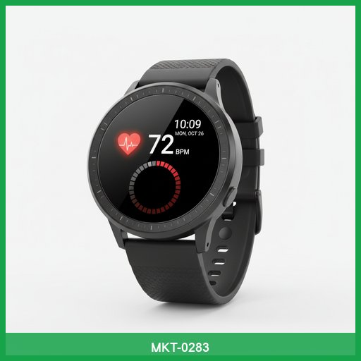 Smartwatch with Heart Rate Monitor