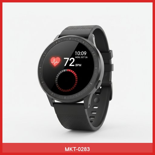 Smartwatch with Heart Rate Monitor