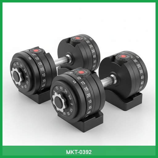 Professional Adjustable Dumbbell Set (5-50 lbs)