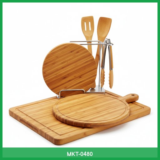 Bamboo Cutting Board Set