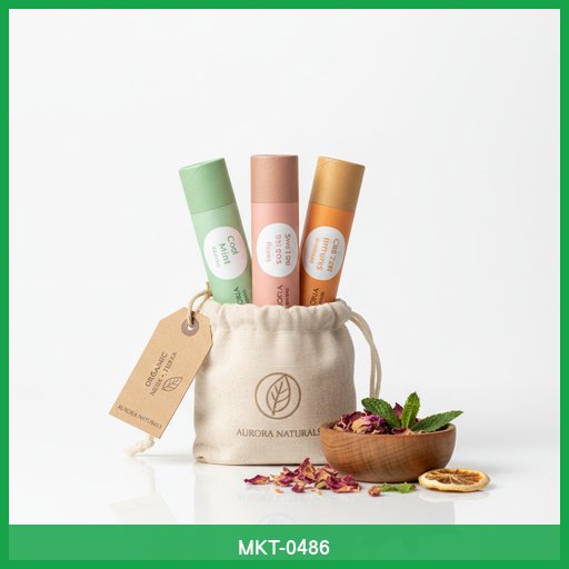 Organic Lip Balm Set (3-Pack)