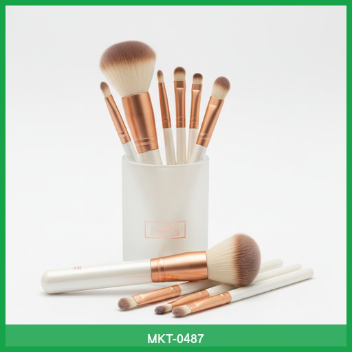 Professional Makeup Brush Set (12-Piece)