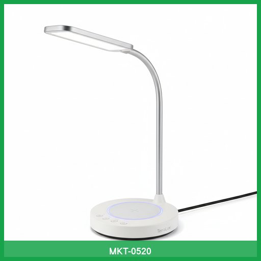 TerraLux LED Desk Lamp with Wireless Charging