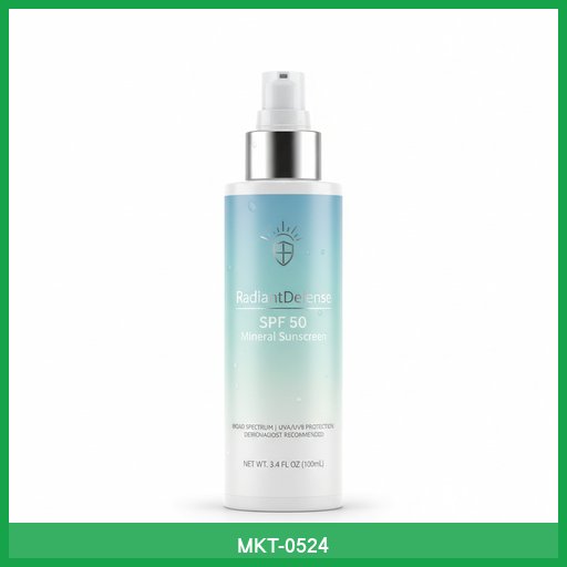 RadiantDefense SPF 50 Mineral Sunscreen