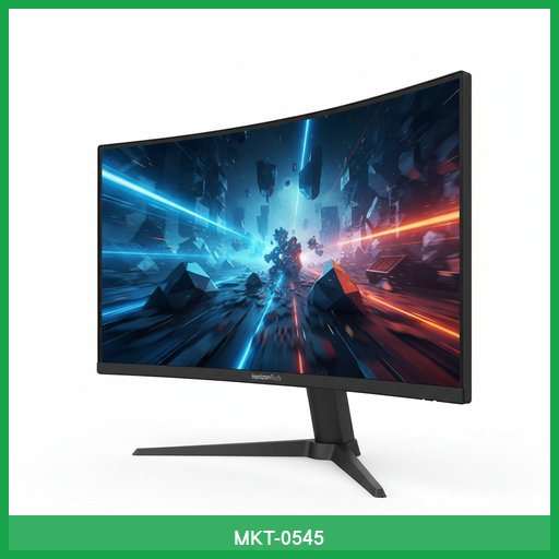 HorizonTech 27-inch Curved Gaming Monitor