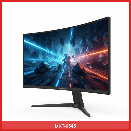 HorizonTech 27-inch Curved Gaming Monitor