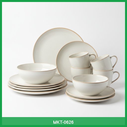 Ceramic Dinnerware Set (4 Place Settings)
