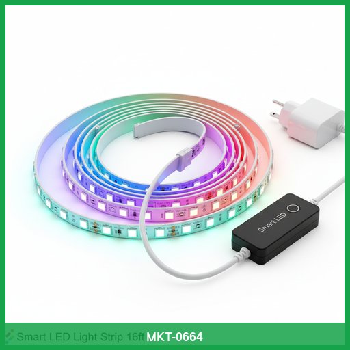 Smart LED Light Strip 16ft