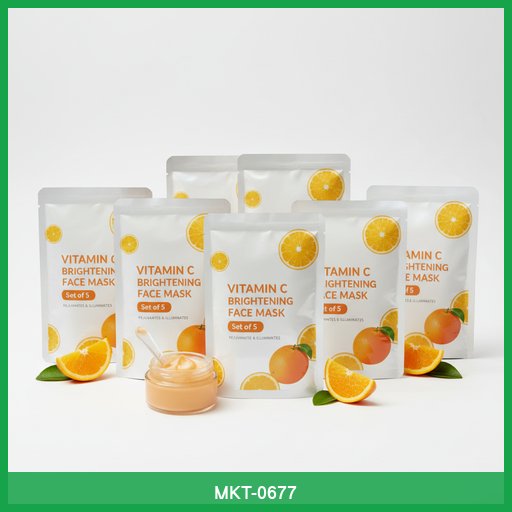 Vitamin C Brightening Face Mask (Set of 5)
