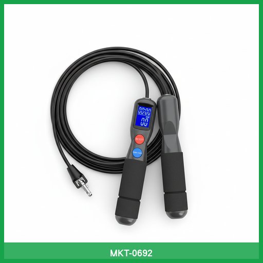 Adjustable Jump Rope with Counter