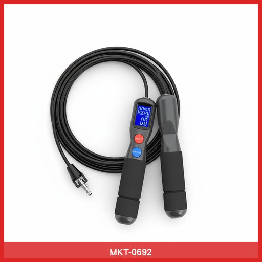Adjustable Jump Rope with Counter
