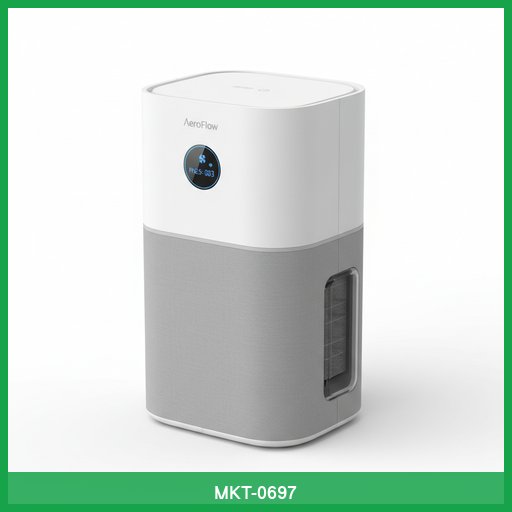 AeroFlow Smart Air Purifier with HEPA Filter