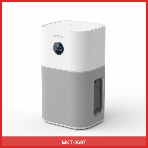 AeroFlow Smart Air Purifier with HEPA Filter