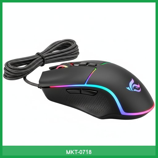 Gaming Mouse with RGB Lighting