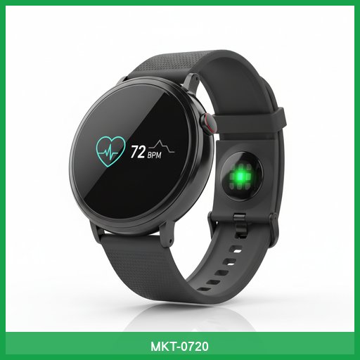 Smartwatch with Heart Rate Monitor